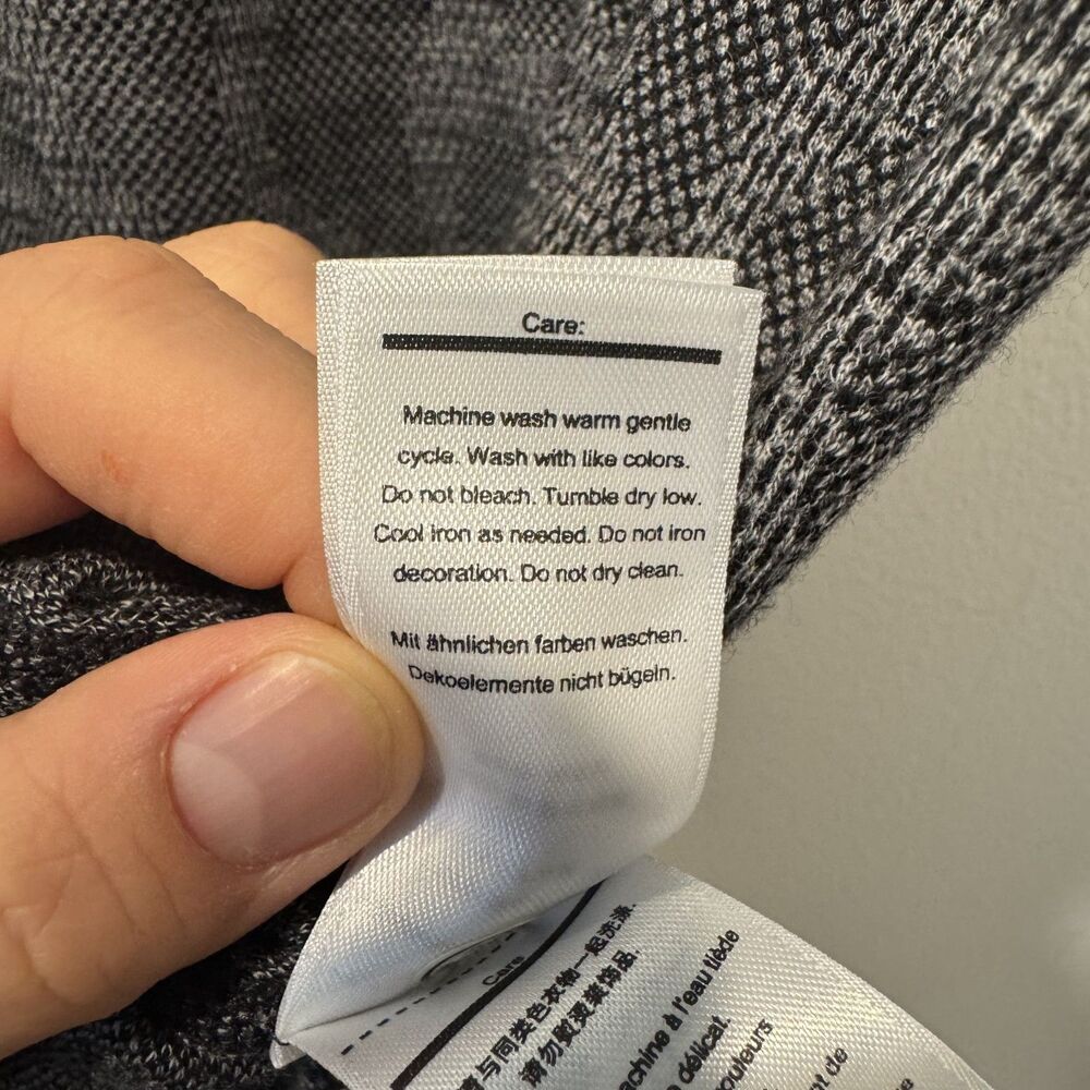 Smartwool Quarter Zip Merino 250 Sweater Gray Base Layer Gorpcore Women Large - Picture 5 of 9